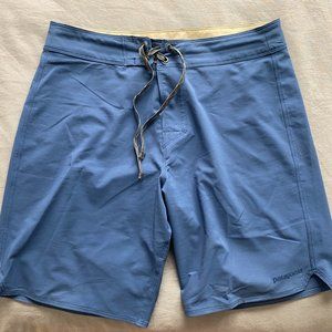 Men’s Patagonia Board shorts Swim trunks 32 inch BLUE
